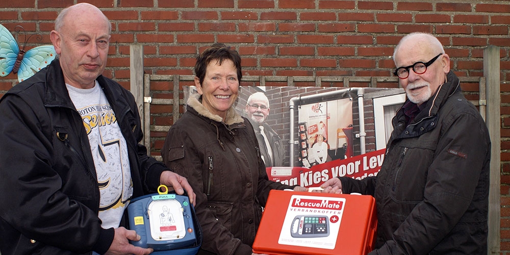 V.l.n.r. Theo Jans, Henriëtte Verhoeven en Toon Hermsen (Foto: Raymond Roelofs)