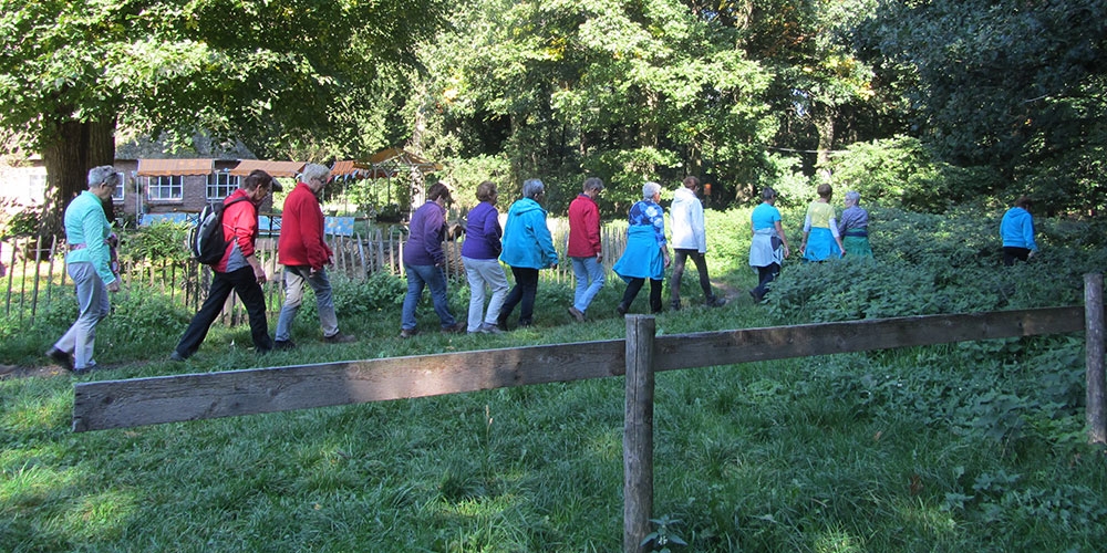 De medewerkers van Pantein willen met mensen met geheugenproblemen vanaf 8 mei naar buiten om te wandelen. (Foto: Anny Minten)