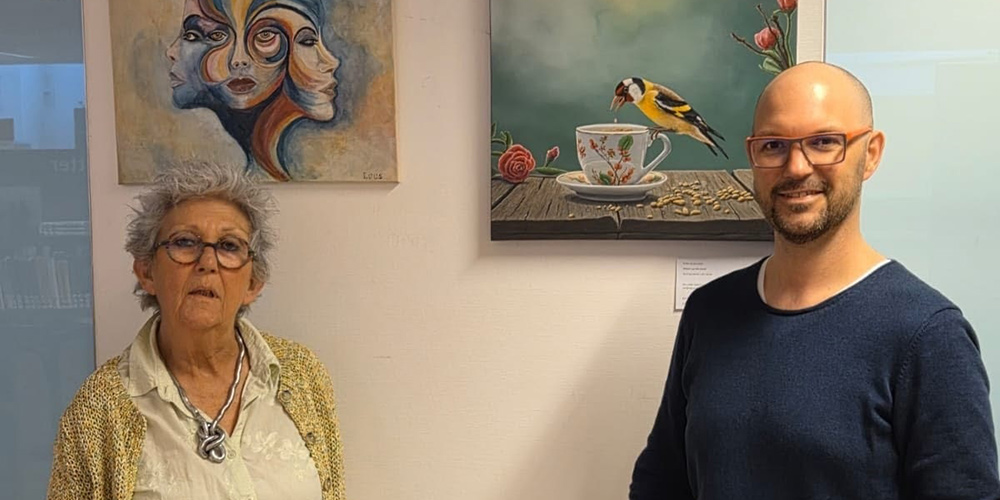 Expositie: Luus & Wilbert in Bibliotheek Mill