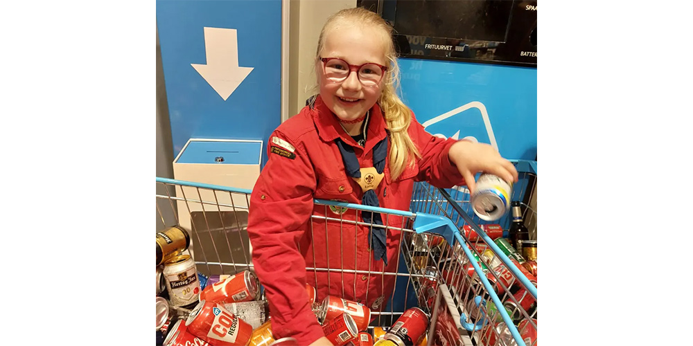 Laat uw lege flessen en blikjes staan, Scouting Mill komt er weer aan!