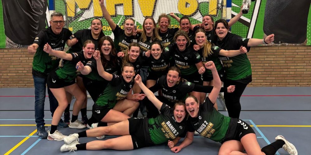 MHV Dames 2 is kampioen in de 1e klasse!