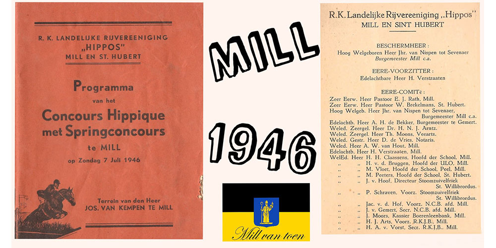 Mill van Toen: Rijvereniging Hippos 1946 Mill