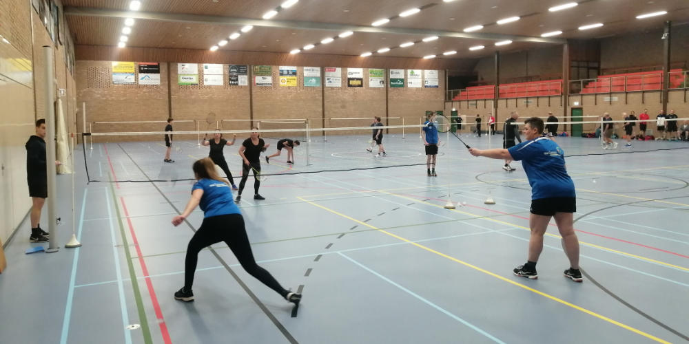 Einde van badmintonseizoen 2024/2025