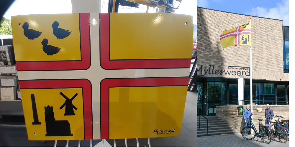Origineel Vaderdagcadeau: Verras vader met de Millse dorpsvlag!