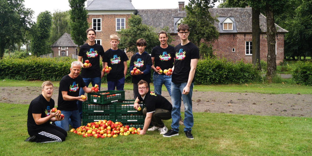 Poging wereldrecord appels stapelen op Pluk & Oogstfeest