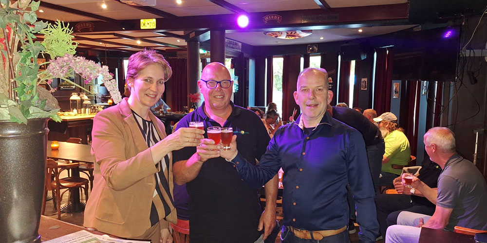 Presentatie Anker Tribute Pilsener bij het Lagerhuis in Mill