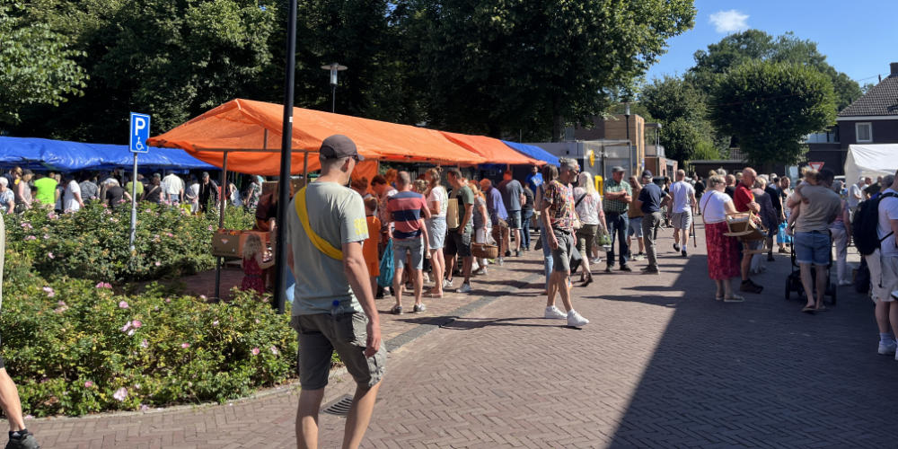 Bruisende rommelmarkt Wanroij op zondag 27 juli
