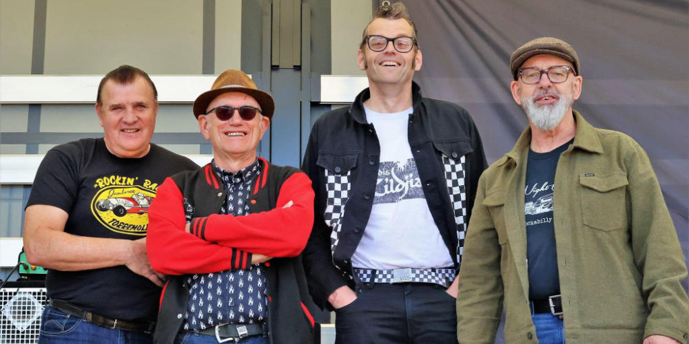 Eightball Boppers live op 40e Vakantiejaarmarkt in Mill