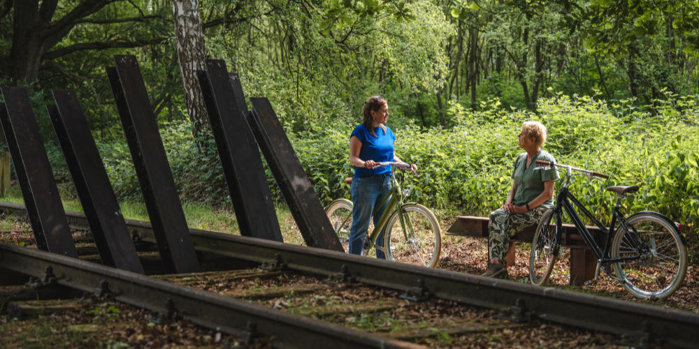 Vernieuwde fietsroute 'Duits Lijntje' laat je de historie van een Europese spoorlijn beleven