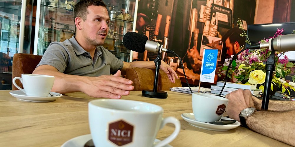 Voor Ondernemersprijs genomineerde Randy van Tienen te gast in De Neije Krant Podcast