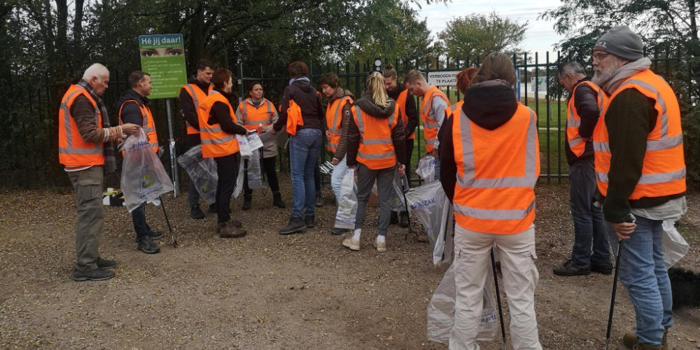 Geslaagde opruimdag bij Natuurgebied De Kuilen