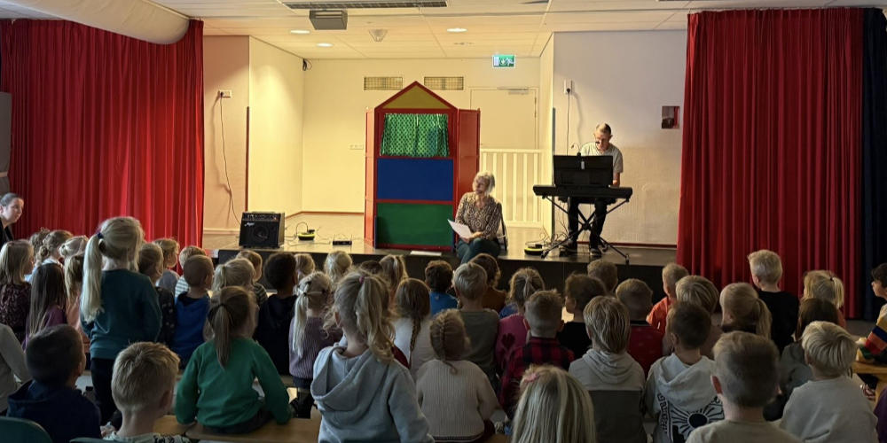 Kinderboekenweek bij Kindcentrum Mill