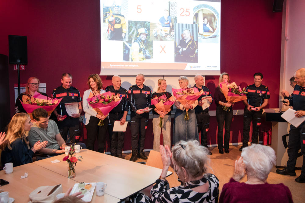 Afscheid post Mill van Johan van Hal en Jules Thijssen na 36 dienstjaren