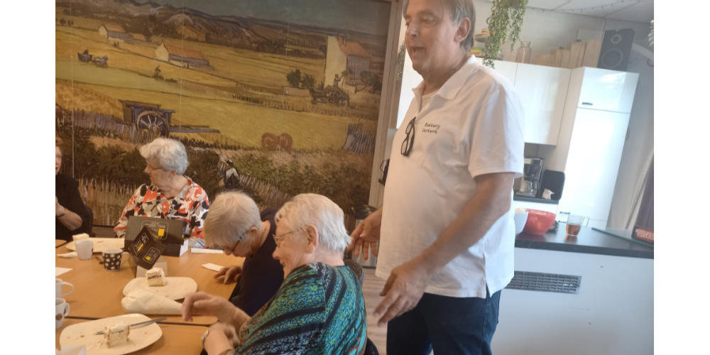 Bakker Jos Verkerk komt naar de Huiskamer in Mill