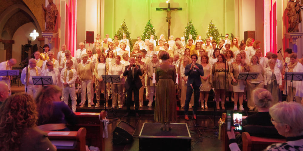 POPkoor Event presenteert zich weer met een schitterend optreden in de Millse kerk