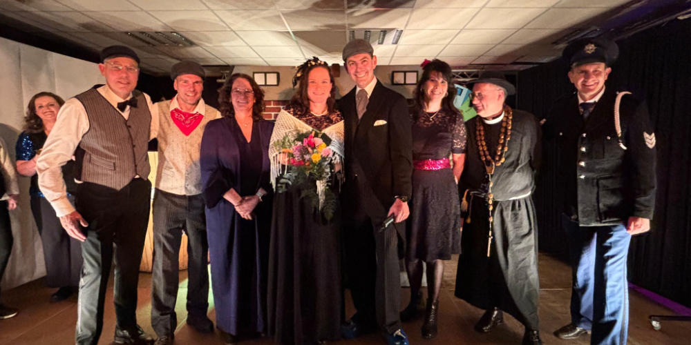 Rob en Astrid Vlaar zijn boerenbruidspaar van 't Bokkenriek!