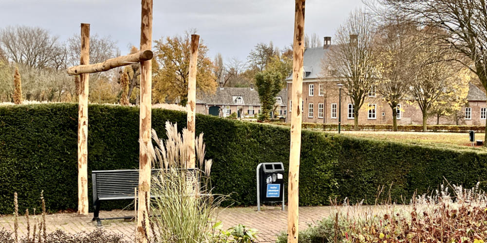 Vrijwilligers aan de slag in het Aldendrielpark Mill