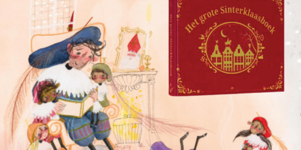 Winnaars verrast met luxe gebonden Sinterklaasprentenboeken