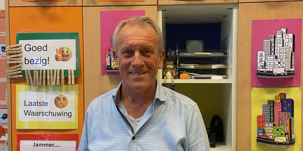 Meester Harry neemt afscheid