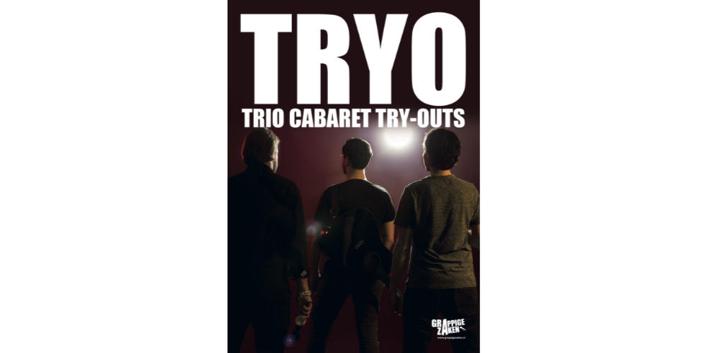 TRYO cabaret-try-outs op 14 december in Theater Myllesweerd