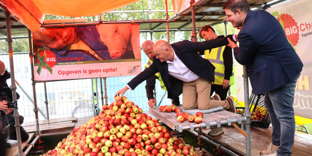 Uniek wereldrecord-appelsap nu te koop