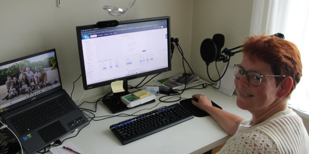 Van koffieuurtjes voor ZZP’ers tot babymassage: Sandra blijft ondernemen