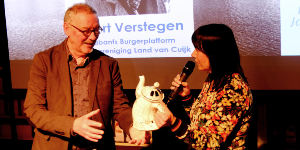 Geert Verstegen uit Sint Hubert wint Marga Jacobs Milieuprijs