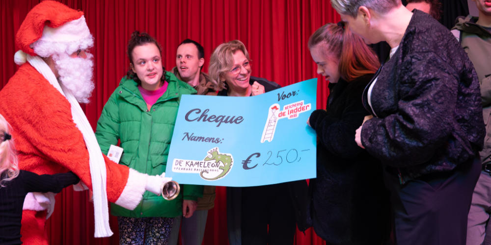 Gezellige en geslaagde kerstmarkt bij de Kameleon