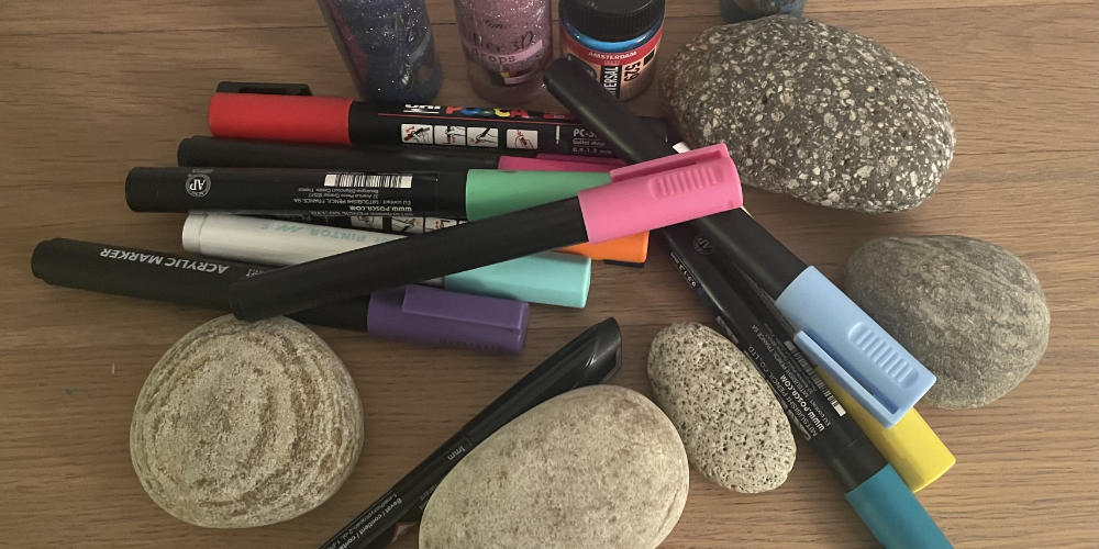 Gratis workshop Stenen schilderen in De Huiskamer in De Wester