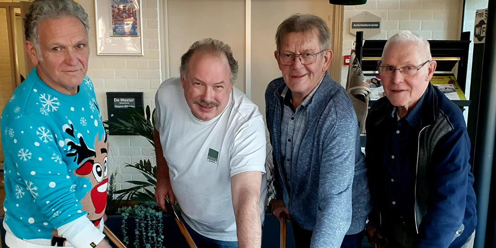 Millse biljartliefhebbers in een gezellig Kersttoernooi