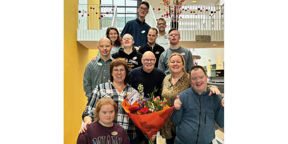 Weekboeket voor Sas en Bep in Mill