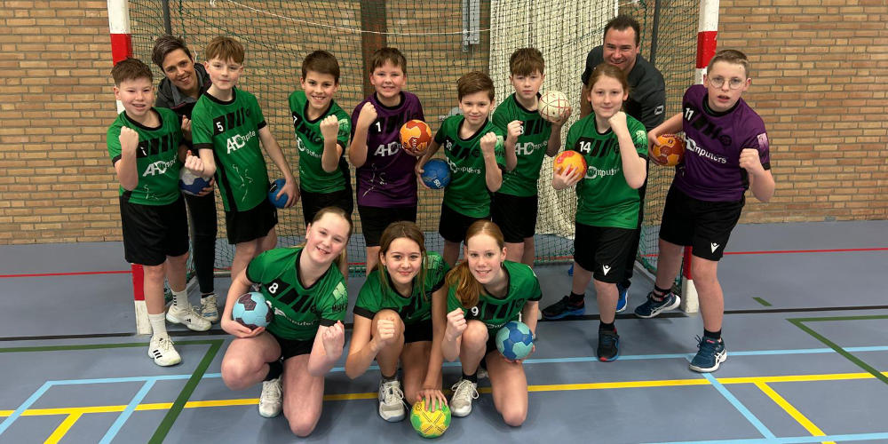 D jeugd van MHV’81 in het nieuw!