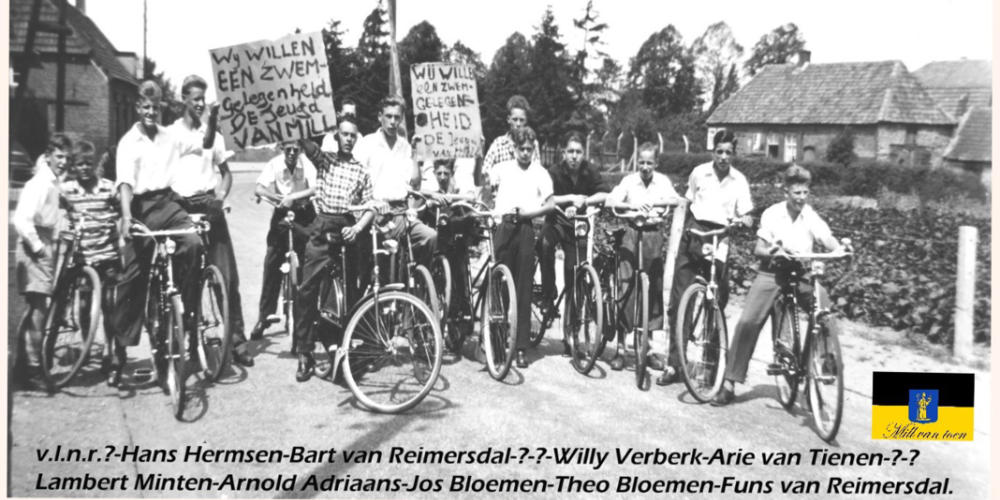 Mill van Toen: Wij willen een zwembad!