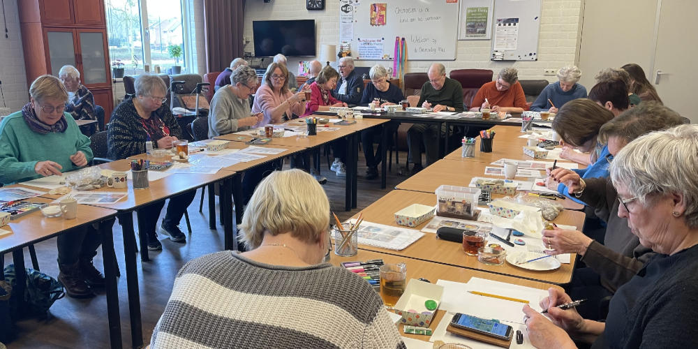 Van stenen schilderen word je rustig