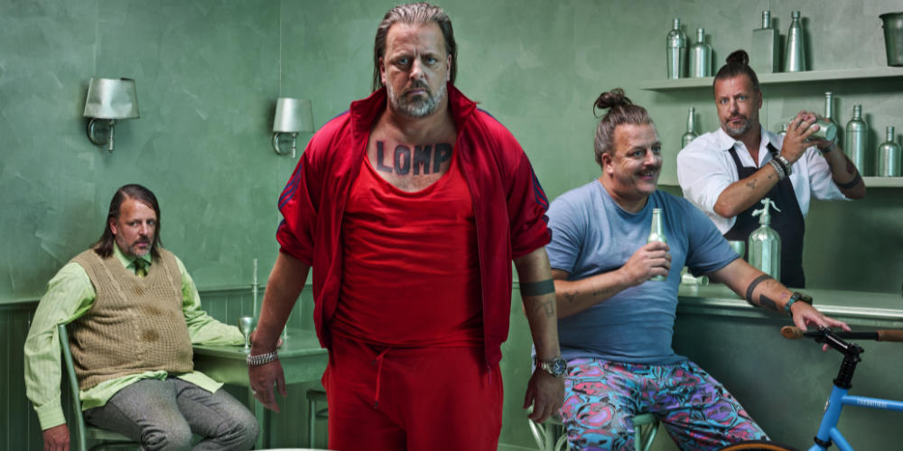 Arjan Kleton met ‘Lomp’ in Myllesweerd