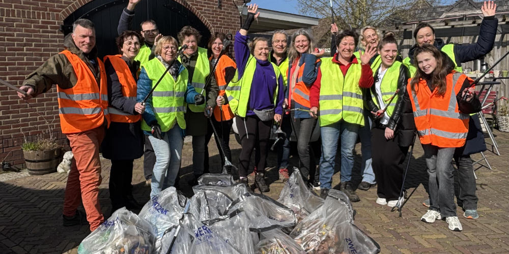 Buurtvereniging Erica doet mee aan landelijke Opschoondag!