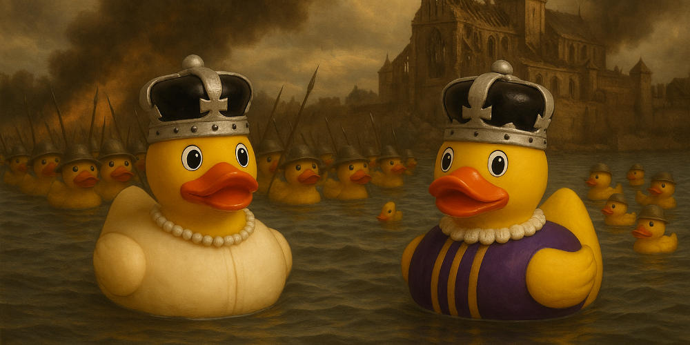 Duizenden eendjes zwemmen voor Alzheimer en Parkinson in Land van Cuijk