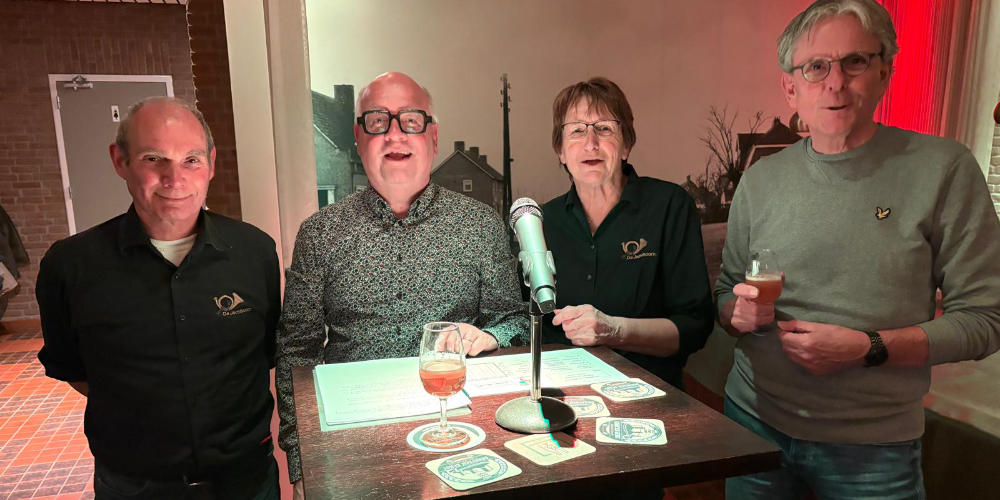 Een gezellige start van het weekend in Sint Hubert