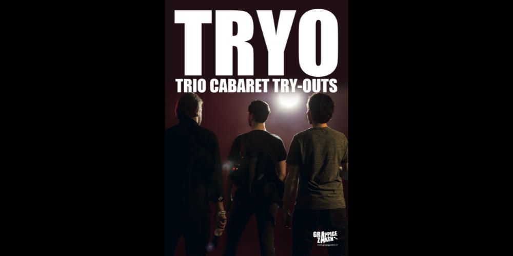 TRYO cabaret-try-outs op 8 maart in Theater Myllesweerd