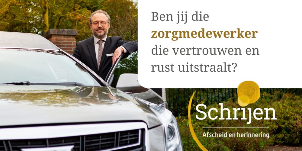 Vacature: Uitvaartmedewerker Schrijen Afscheid en Herinnering