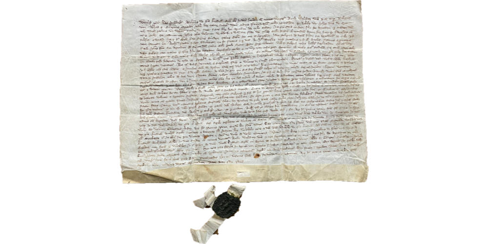 Zeer bijzondere ontdekking: originele stichtingsbrief parochie Mill teruggevonden