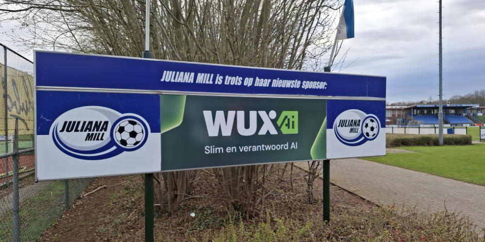 AI langs de lijn: Wux AI nieuwe sponsor van Juliana Mill