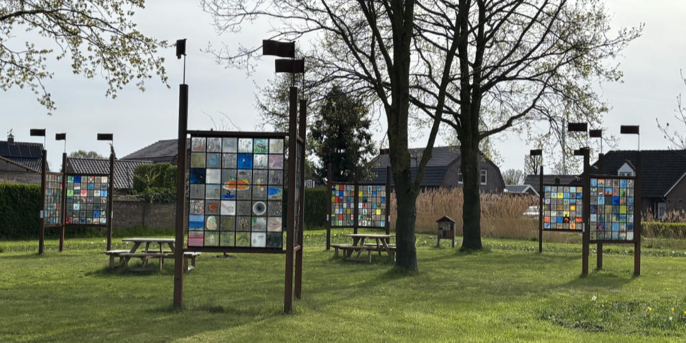Kunstwerk 80 jaar bevrijding in Sint Hubert blijft staan tot mei 2028