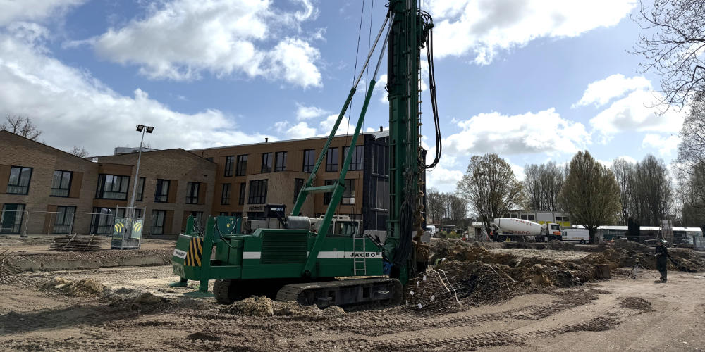 Start bouw tweede deel zorgcentrum Millstaete, Mill