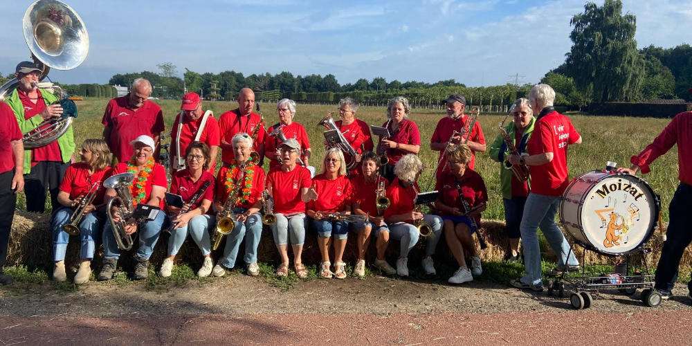 Verbroedering maar vooral een heerlijke gezamenlijke muzikale avond