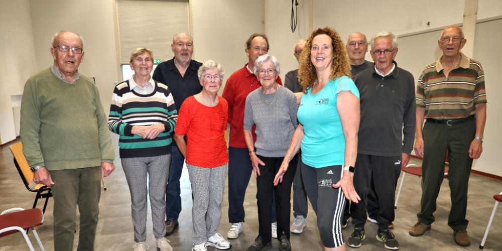 Marion Paters viert 60ste verjaardag met haar gym-ouderen; ‘Alles wat je doet is goed, als je maar beweegt’