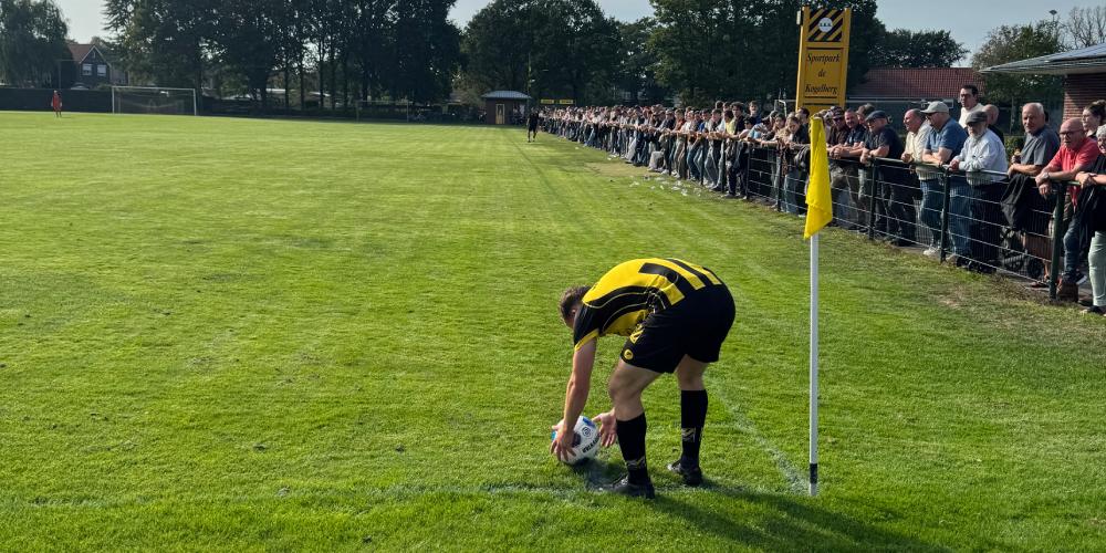 SES beloont zichzelf pas in blessuretijd en pakt eerste punt tegen DWSH