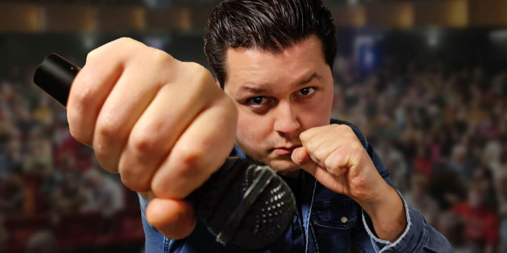 Acht comedians zorgen voor een avond vol humor in De Wilg in Wilbertoord