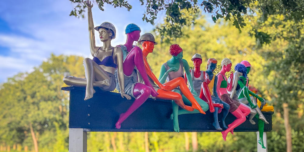 Henri Geurts wint Kunstroute 2026 met ‘Men built the world, women make it colourful!’