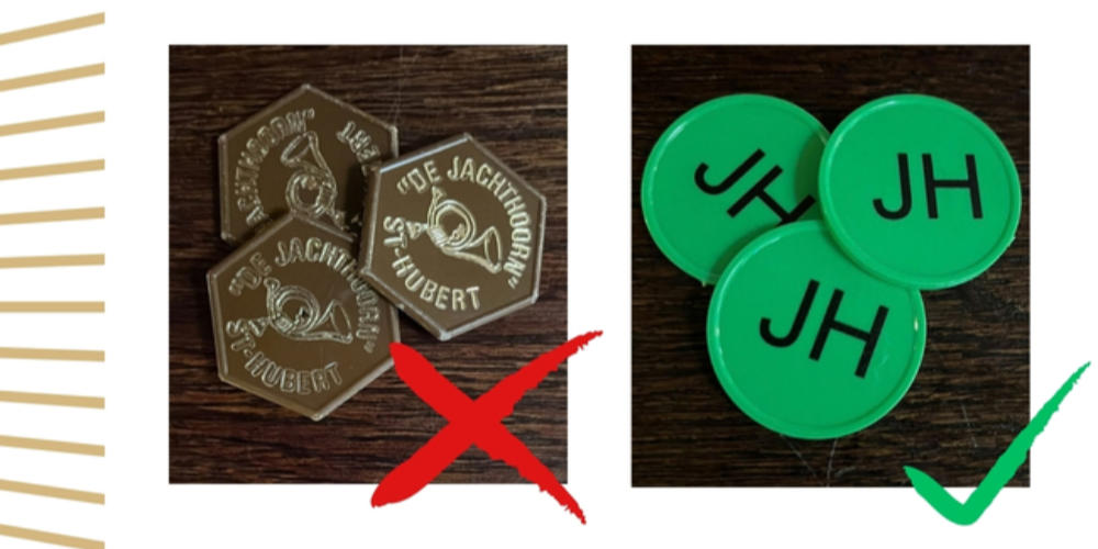 Nieuwe consumptiemunten voor De Jachthoorn